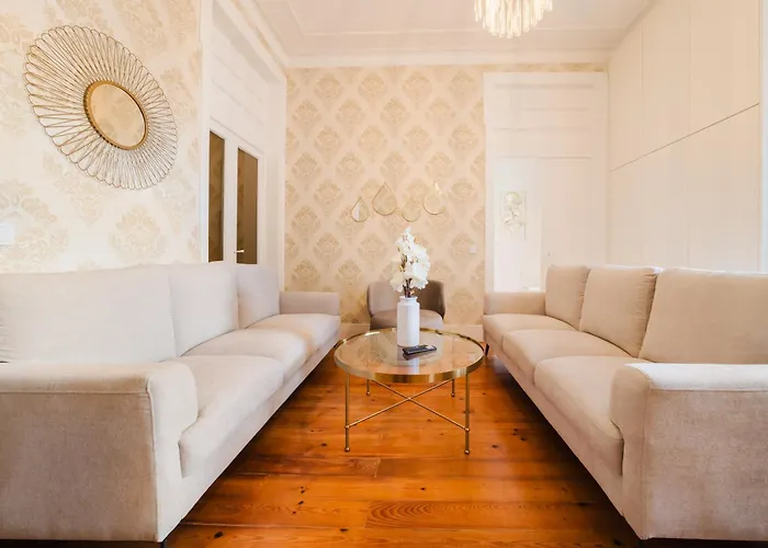 Iconic 6br Luxury In Center 아파트 리스본